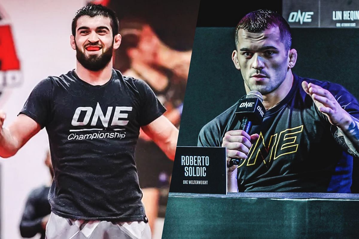 Dagi Arslanaliev and Roberto Soldic - Photo by ONE Championship