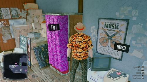 Anytime you see one of these, you can change outfits (Image via SEGA)