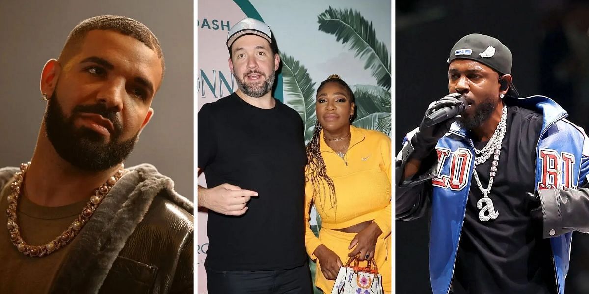 Serena Williams and Alexis Ohanian continue their part in Drake-Kendrick Lamar beef (Source: Getty Images)