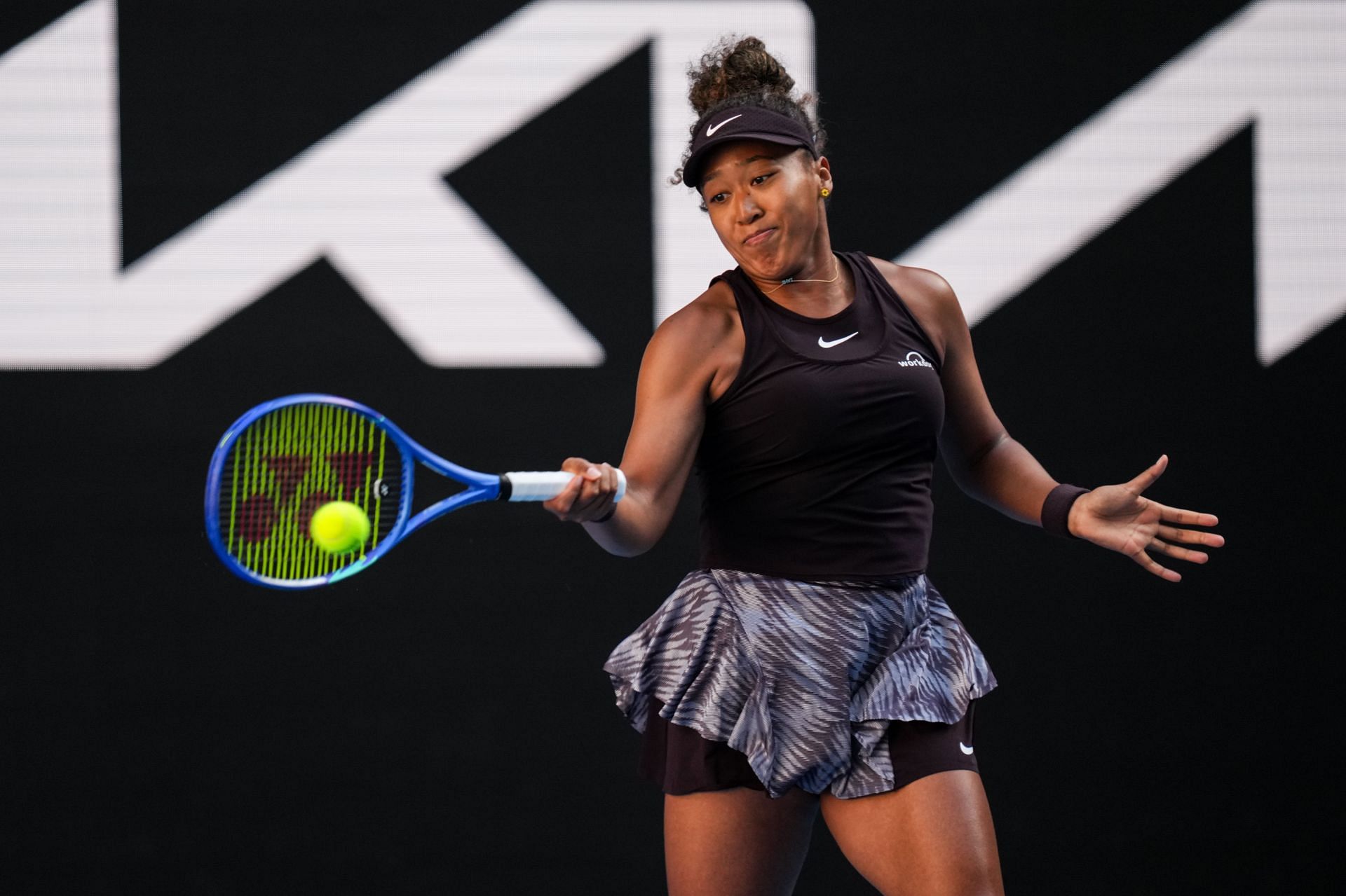 Naomi Osaka at the 2025 Australian Open - Source: Getty