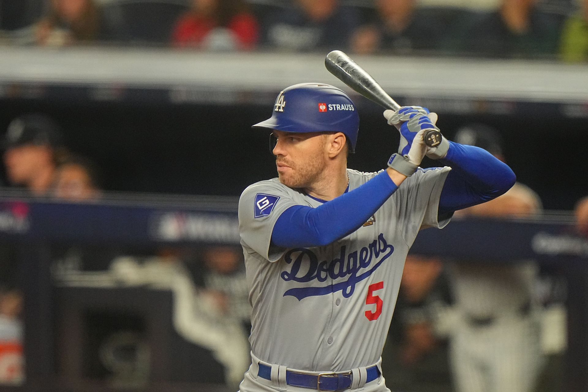 Freddie Freeman in action for the Los Angeles Dodgers - Source: Getty