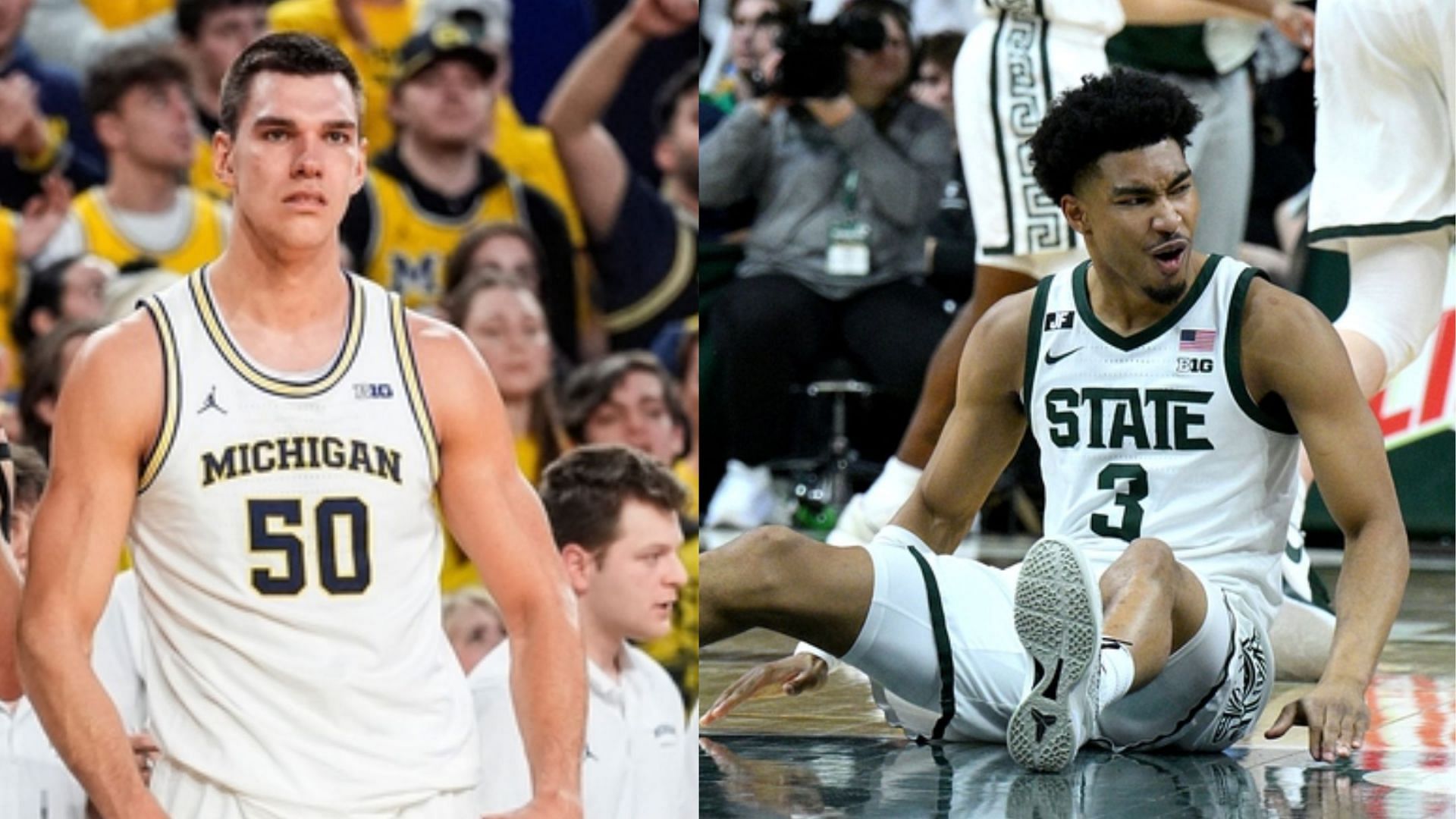 Michigan vs. Michigan State prediction, odds &amp; picks for Feb. 21 | College Basketball Season 2024-25 (Image Source: IMAGN)