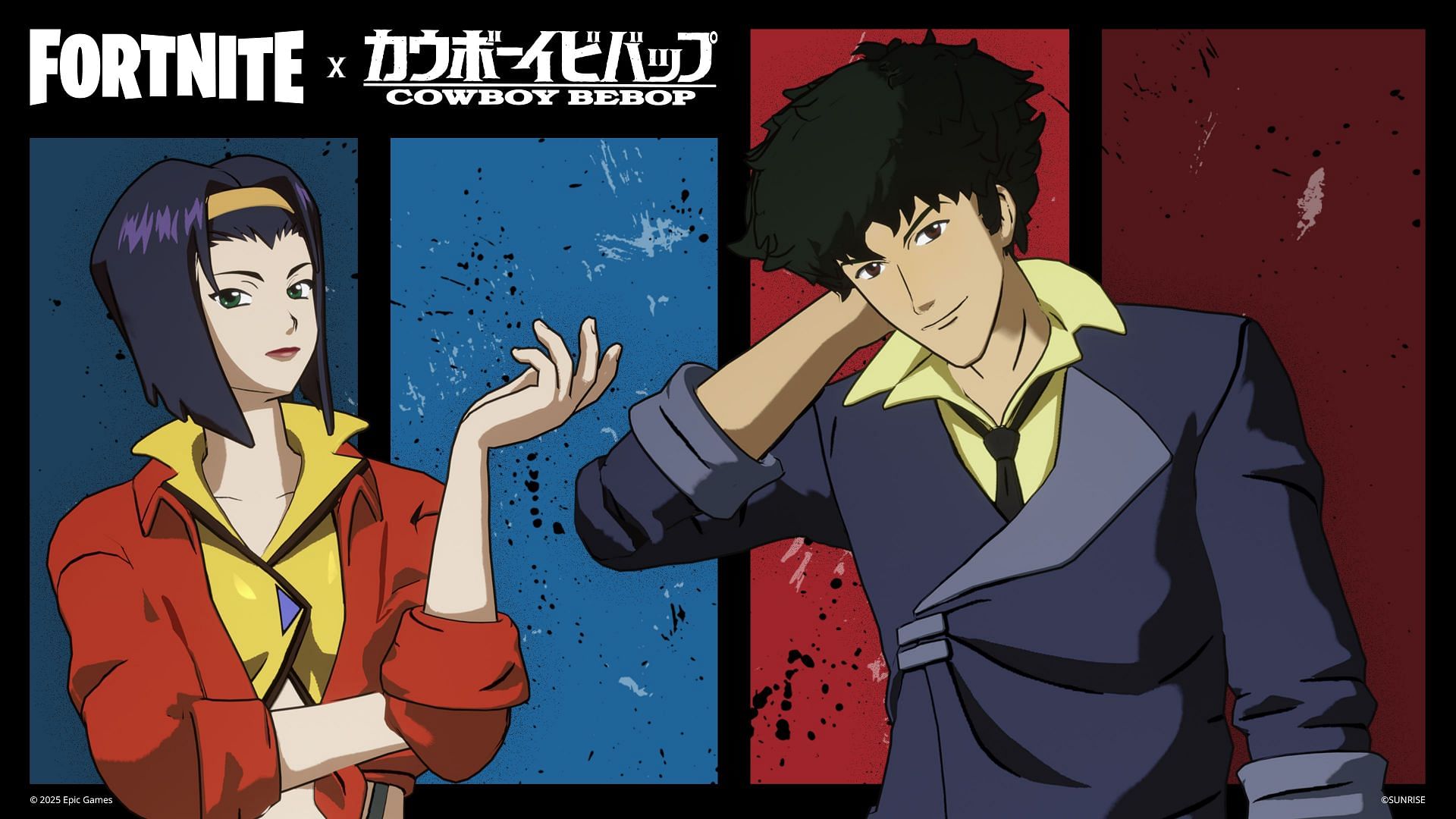 Fortnite x Cowboy Bebop collaboration will kick off on February 28, 2025 (Image via Epic Games)