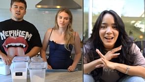 QTCinderella reacts to Cinna calling her boyfriend Ludwig "hot" and "handsome" in old chats, jokingly calls her a homewrecker