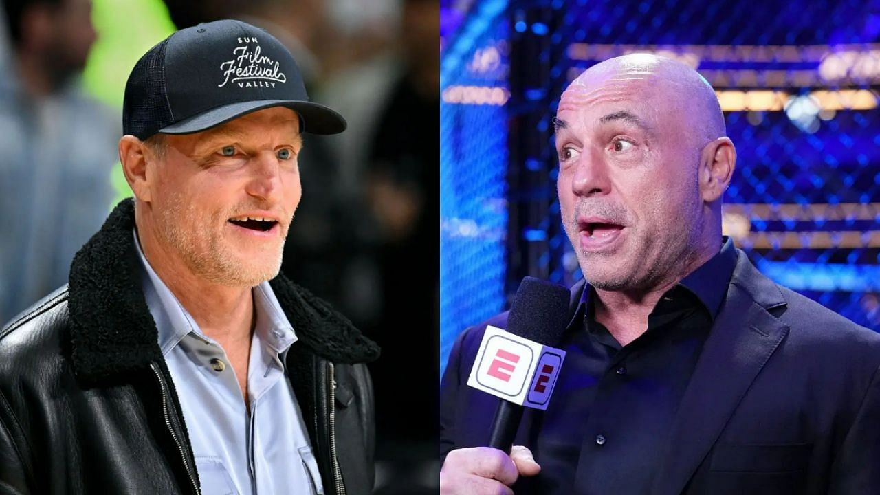 Woody Harrelson (Left) and Joe Rogan (Right) [Image Source - Getty]