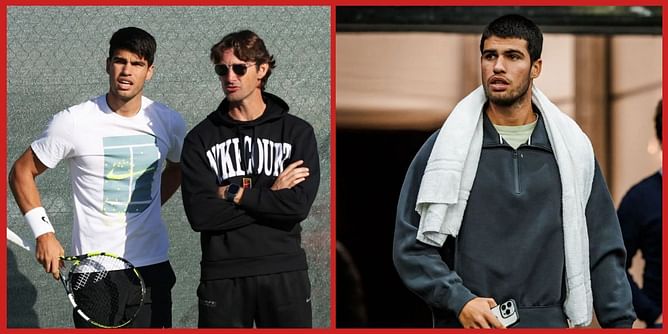 Carlos Alcaraz left without long-time coach Juan Carlos Ferrero at Rotterdam 2025