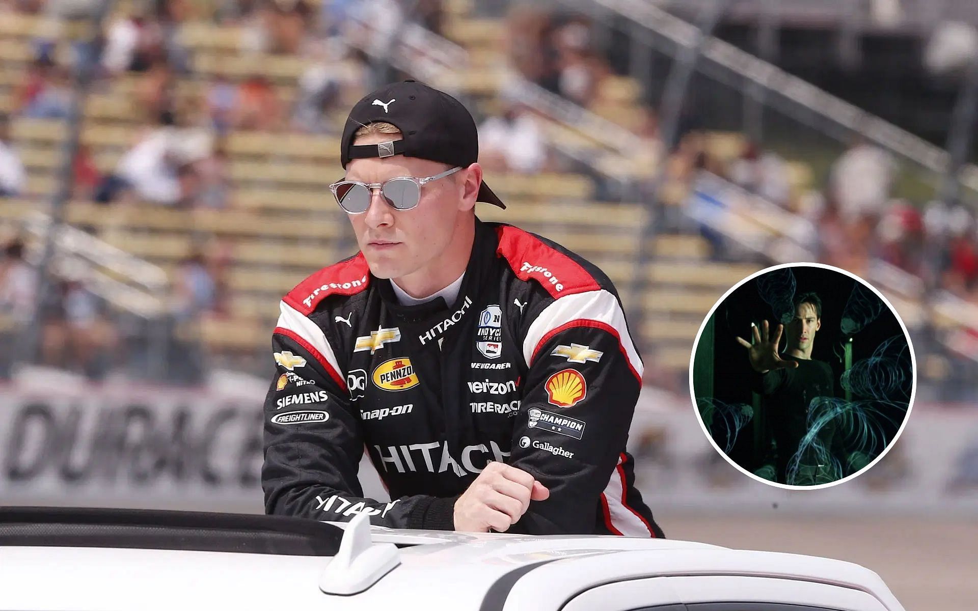 Two-time IndyCar champion Josef Newgarden shares his admiration for Keanu Reeves starrer movie, The Matrix