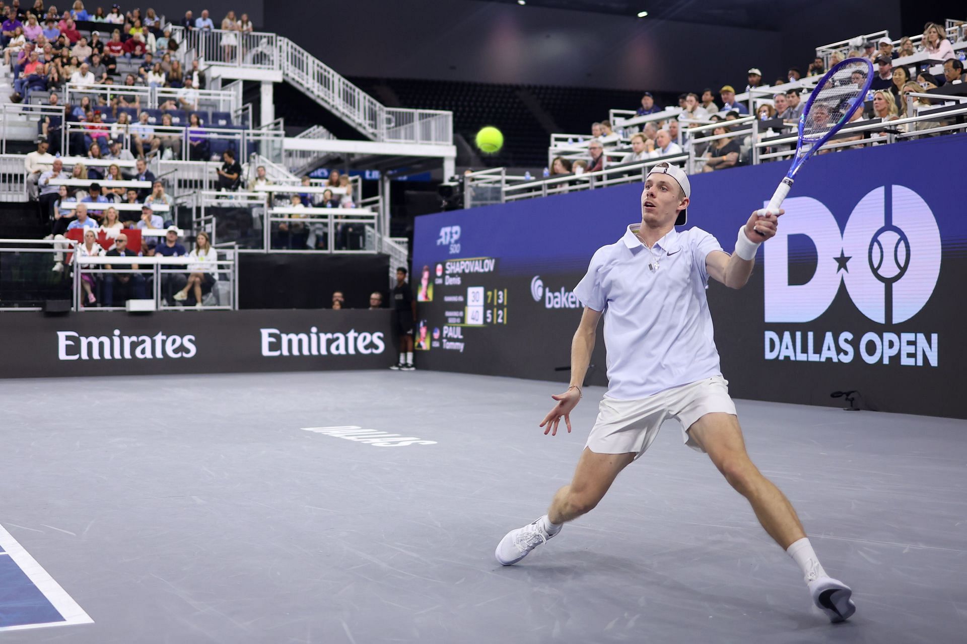 Denis Shapovalov at the ATP 500 Dallas Open 2025 - Source: Getty