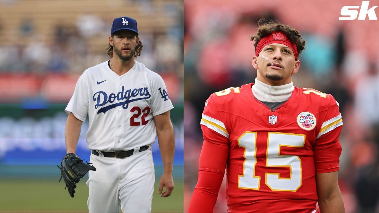 Fans roast Clayton Kershaw - Patrick Mahomes comparison after Chief