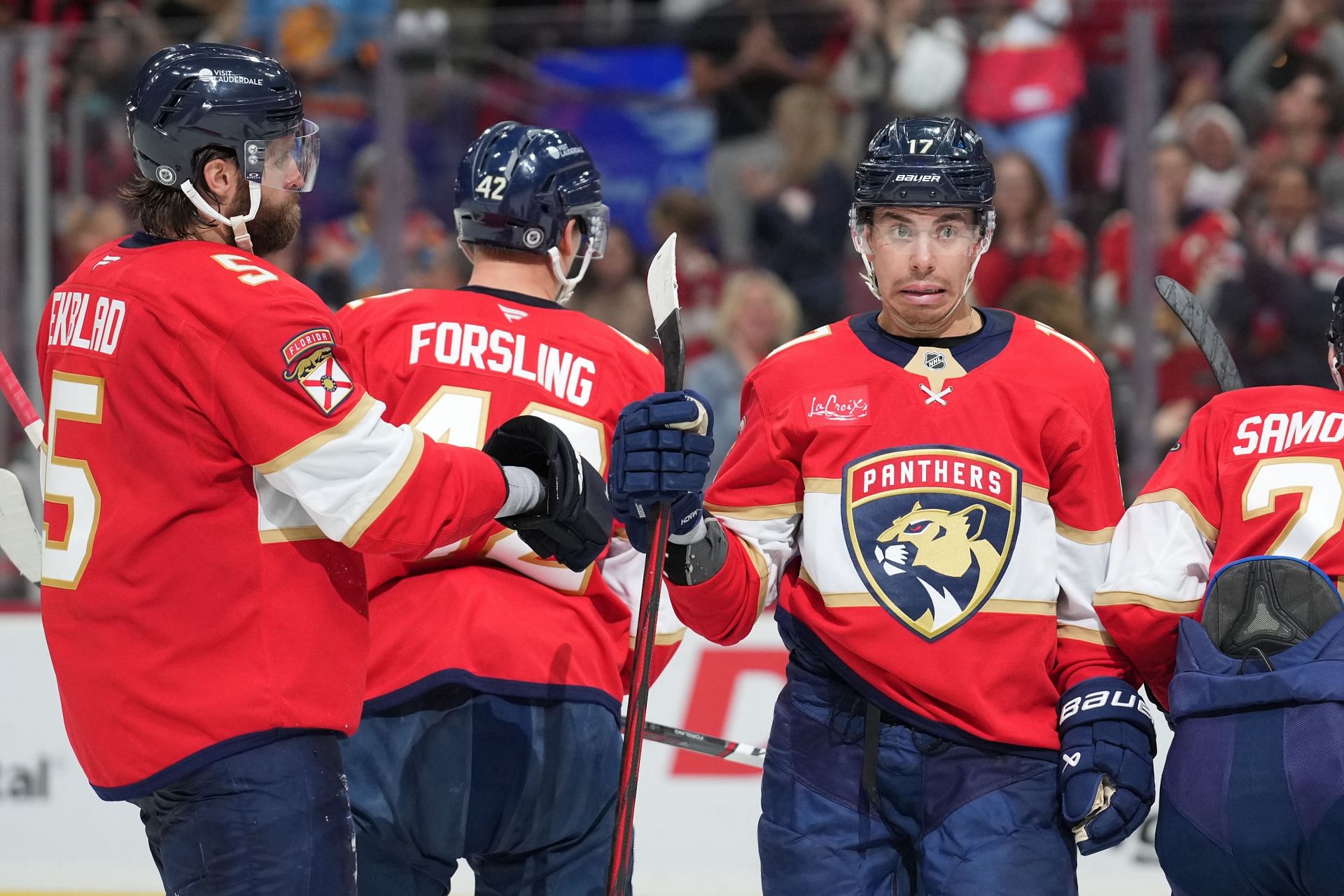 The Florida Panthers are home favorites tonight (Imagn)