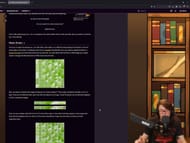 Pirate Software showcases one of the puzzles in Heartbound (Image via YouTube/Pirate Software)