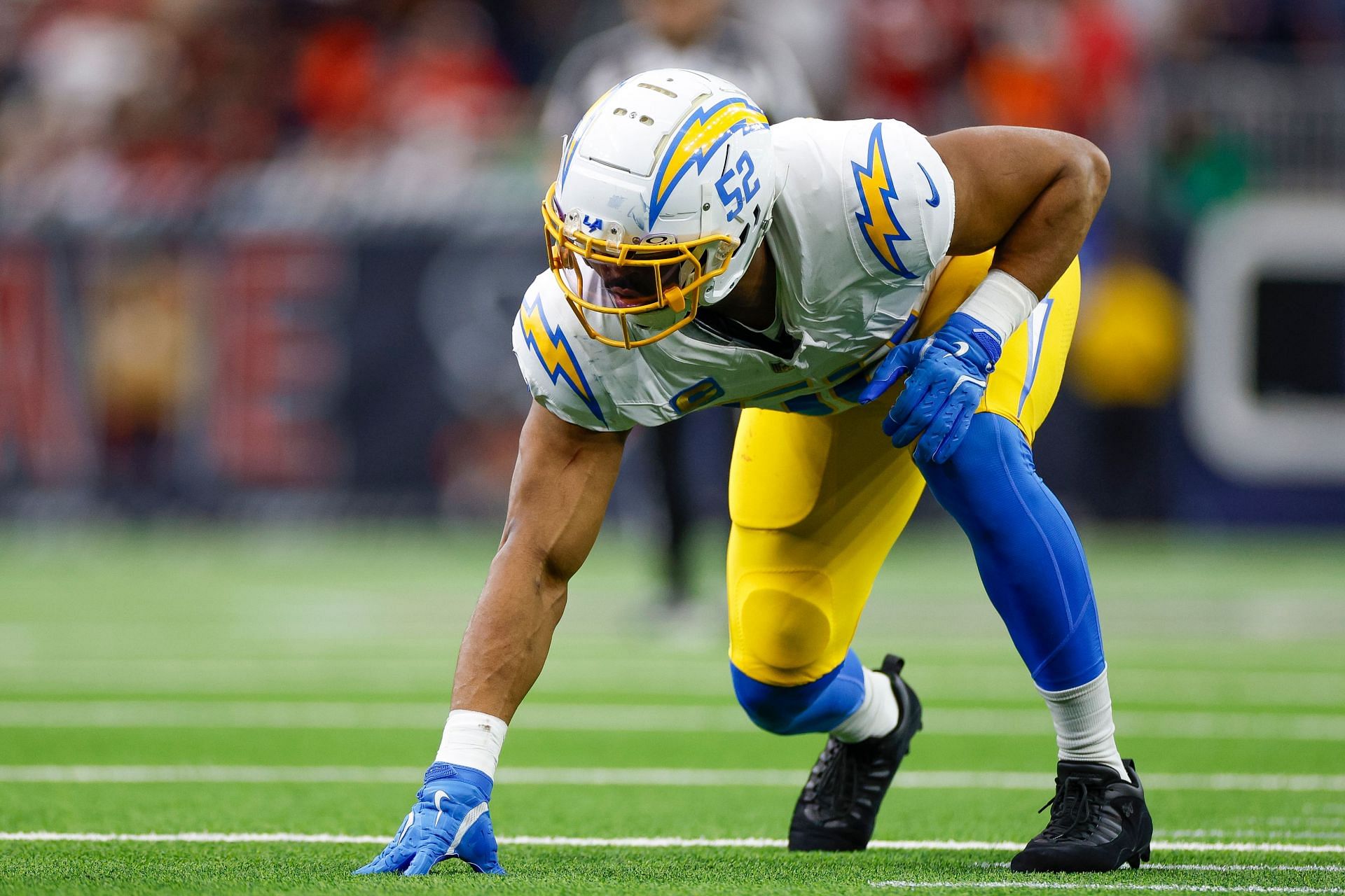 Khalil Mack during AFC Wild Card Playoffs: Los Angeles Chargers v Houston Texans - Source: Getty