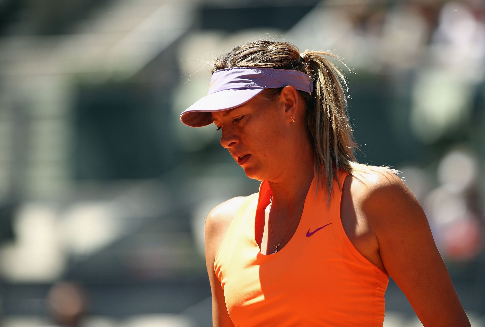 Maria Sharapova at the Madrid Open 2017. (Photo: Getty)