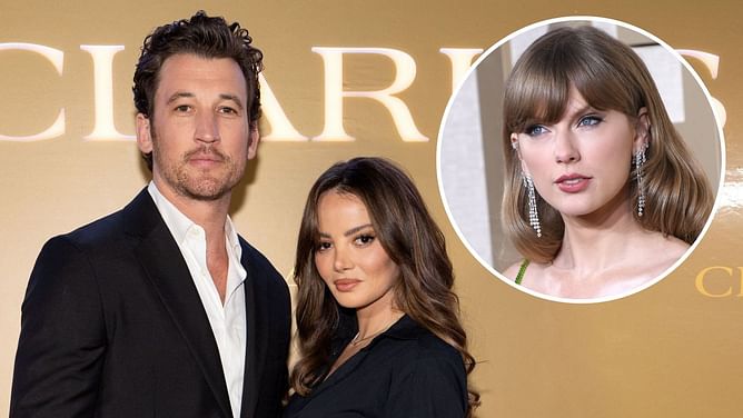 Miles Teller claims wife Keleigh won't be cheering for Chiefs with Taylor Swift at Super Bowl unlike last year