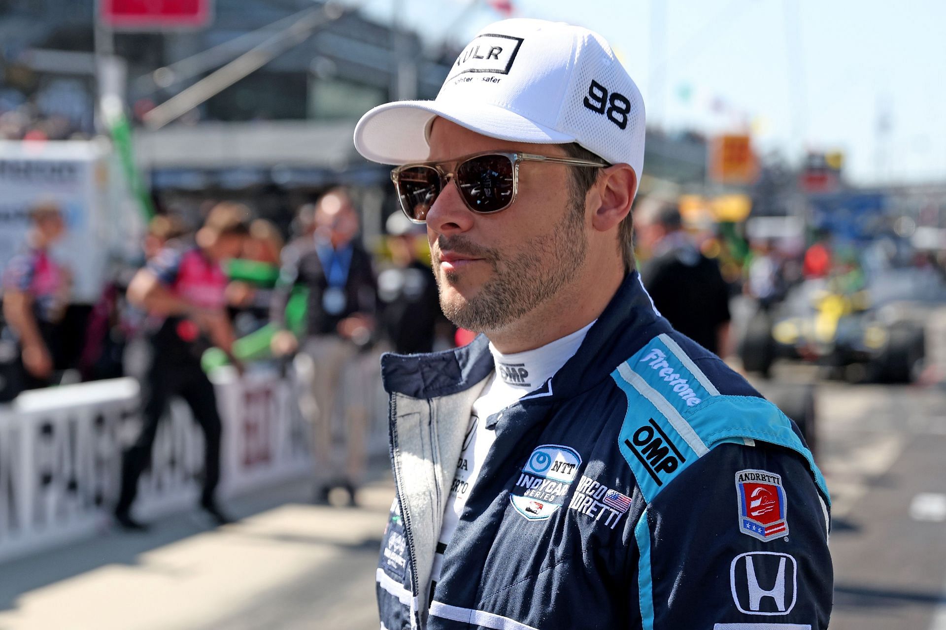 Marco Andretti at the 107th Running of the Indianapolis 500 - Source: Getty