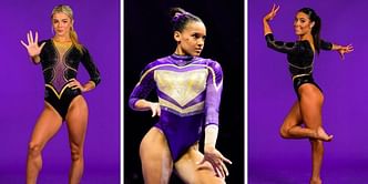 "I see that launch”- Olivia Dunne, Alexis Jeffrey, & other LSU gymnasts react to Haleigh Bryant's top highlights from the first month of the new year