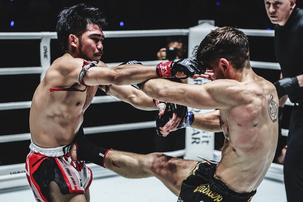 Prajanchai successfully defended the ONE strawweight Muay Thai world championship at ONE Fight Night 28. [Photo via: ONE Championship]