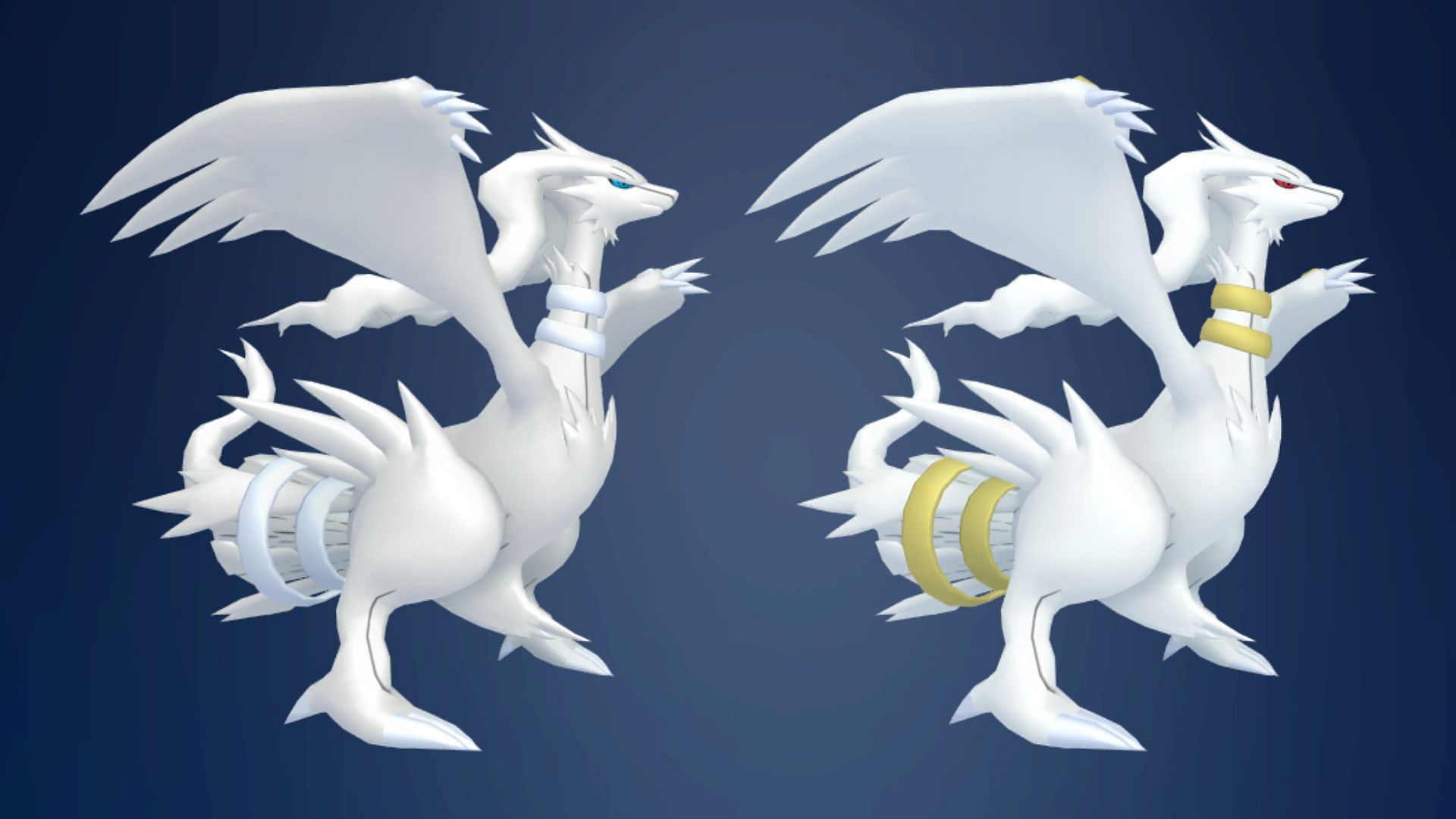 Shiny Reshiram comparison (Image via TPC)