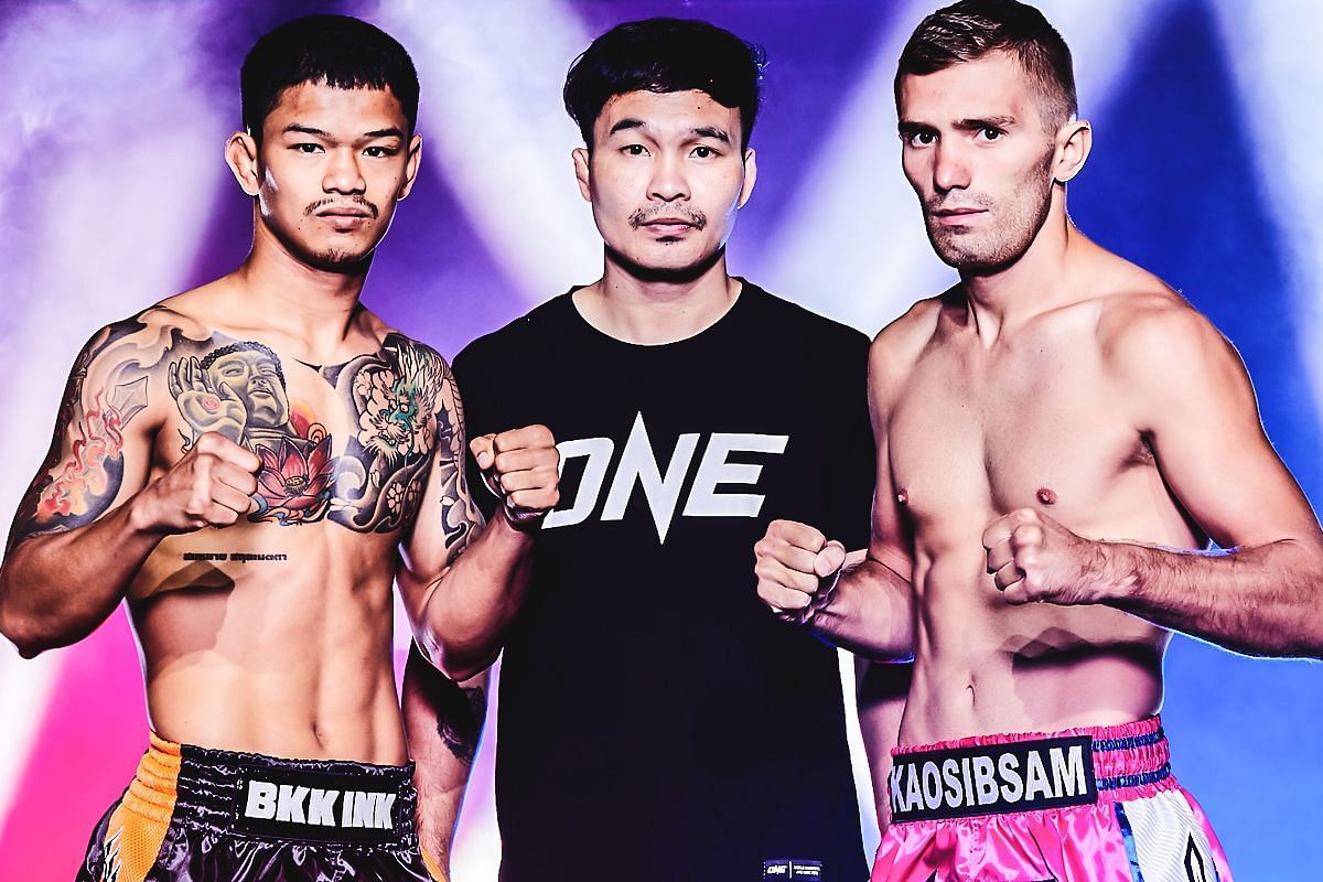 Kongthoranee (left), Sharif Mazoriev (right) [Photo via ONE Championship]