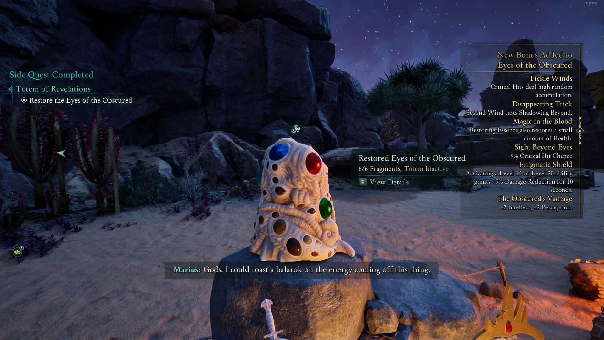 Activate the Totem to receive its bonuses (Image via Xbox Game Studios)