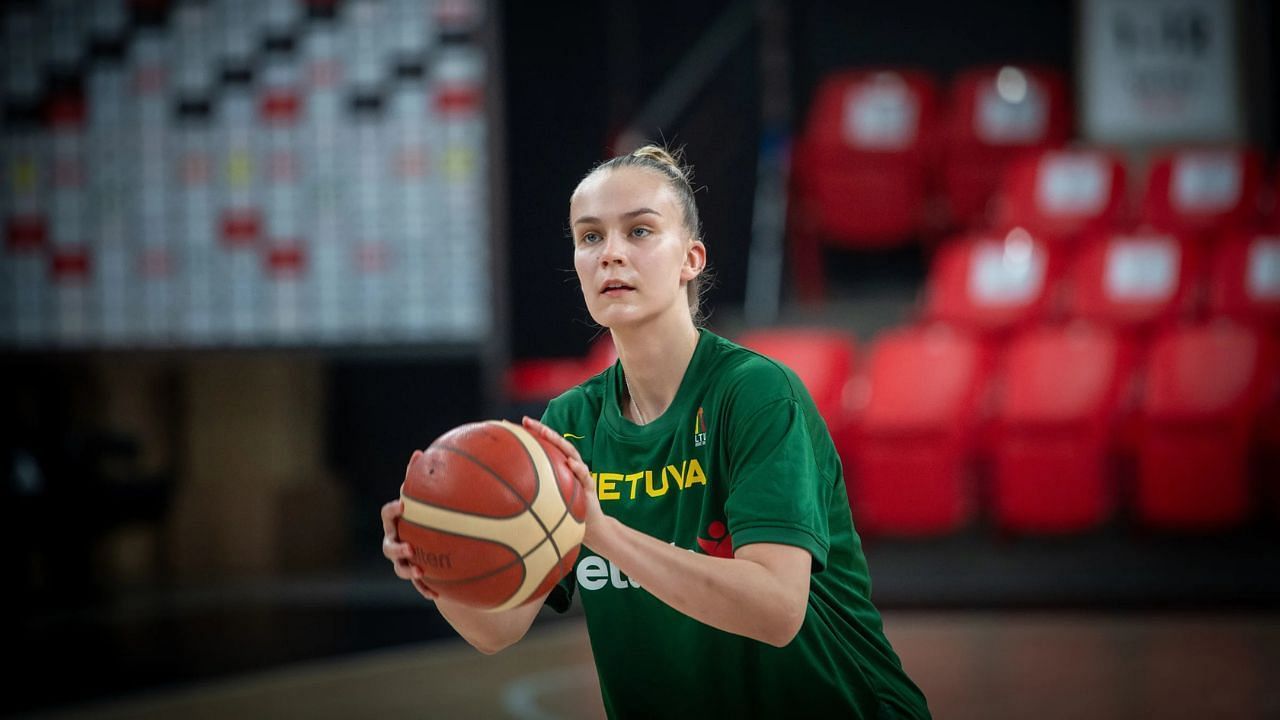 Juste Jocyte is a Lithuanian star who makes her debut on our 2025 WNBA Mock Draft