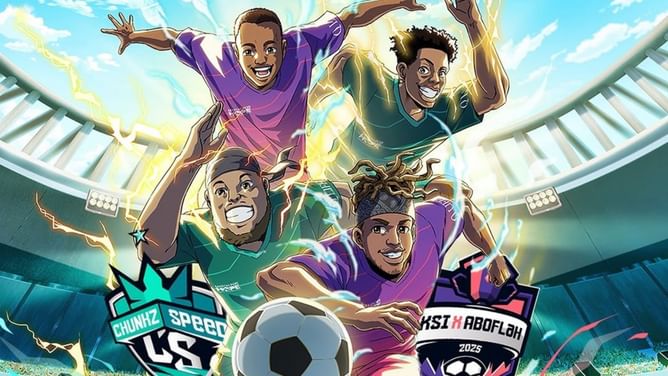 Match For Hope lineups announced as Chunkz and IShowSpeed's team go up against KSI for charity football game