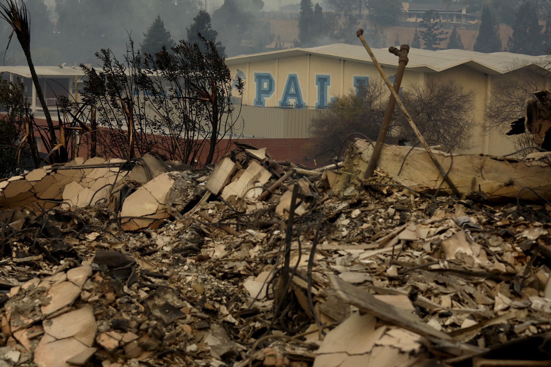 Palisades fire - Source: Getty