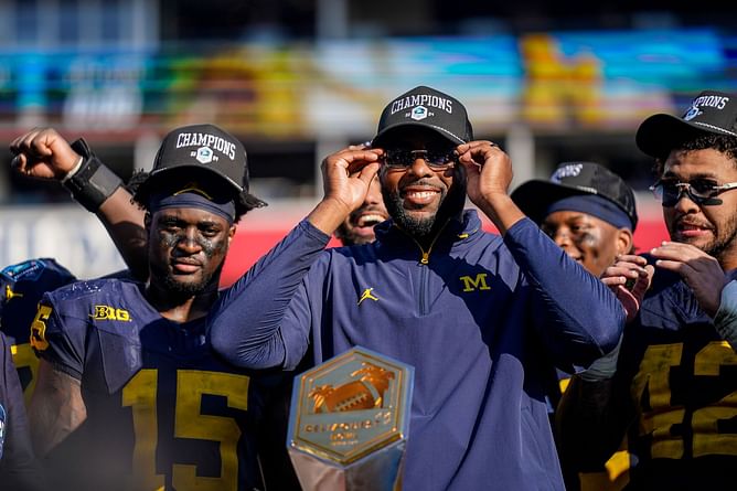 "I could see myself running in a Michigan jersey": Nation's No. 1 RB shares his affinity toward Sherrone Moore's program