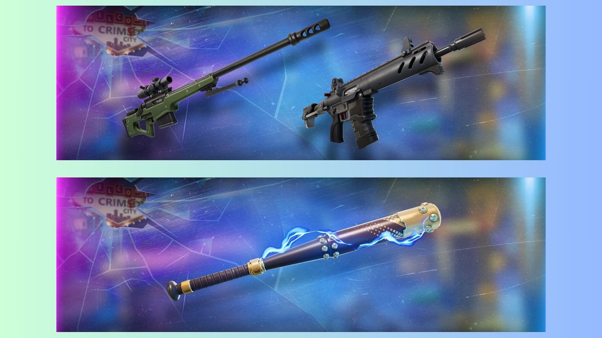 A host of new weapons accompany Fortnite Chapter 6 Season 2 Lawless (Image via Epic Games)