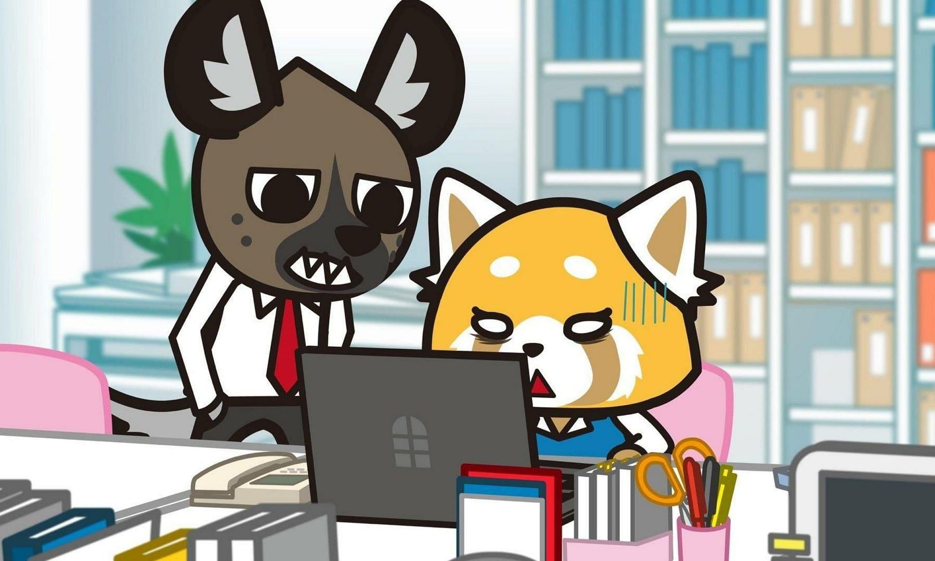 Aggretsuko (Image via Fanworks)