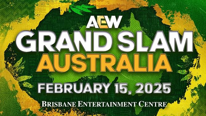 First look at AEW Grand Slam Australia stage revealed in a leaked footage