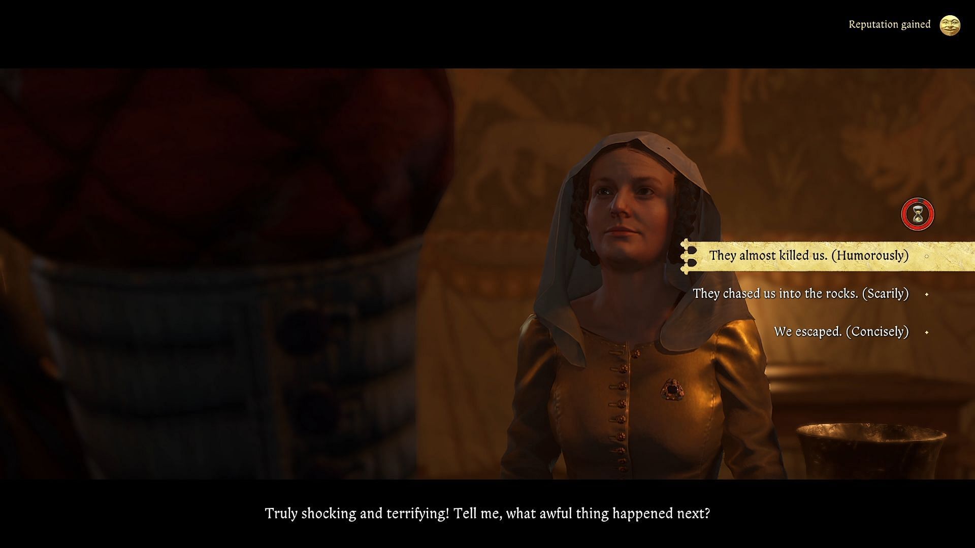 Choose the correct options for a story well told (Image via Deep Silver)