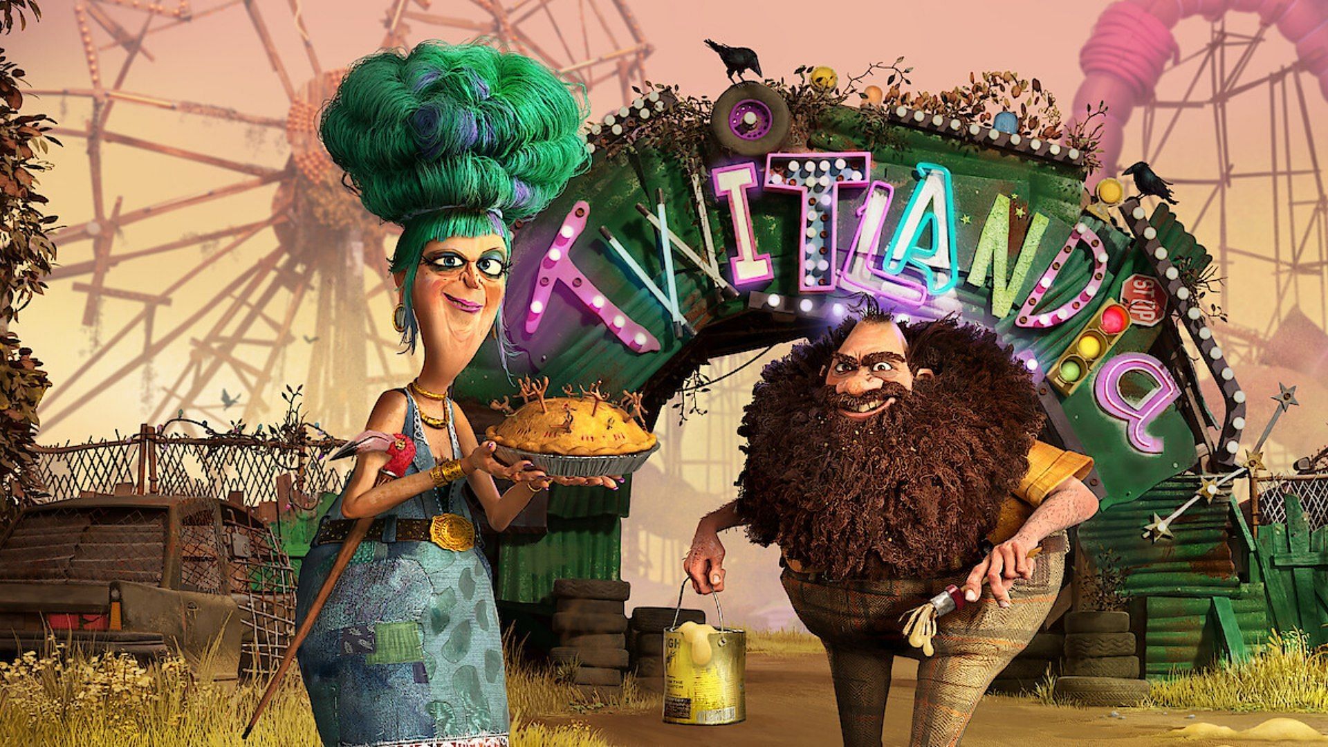 An image from the animated film The Twits (Image via Tudum by Netflix)