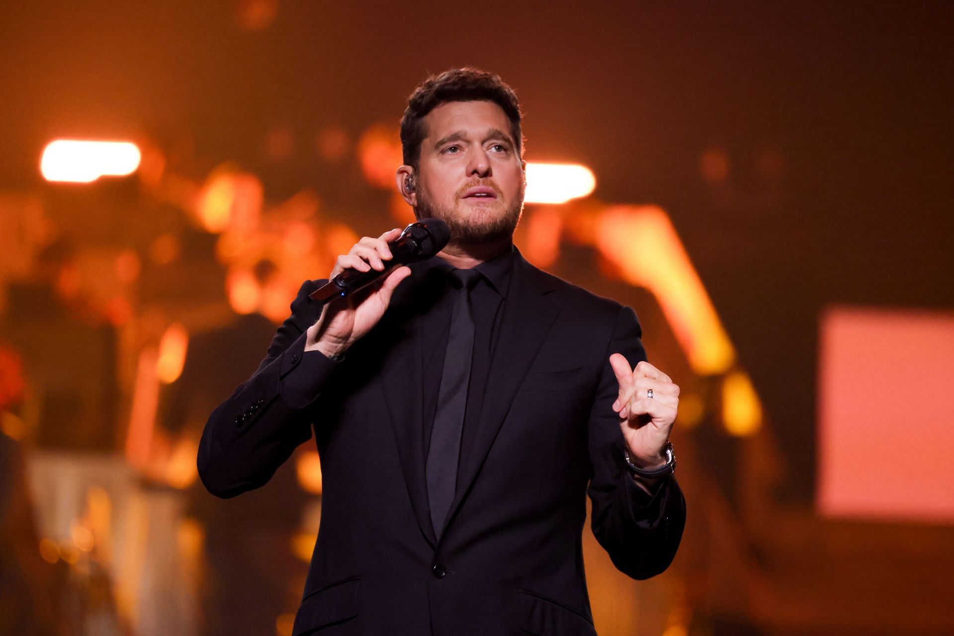 Michael Bubl&eacute; &quot;Higher Tour&quot; - Auckland - Source: Getty