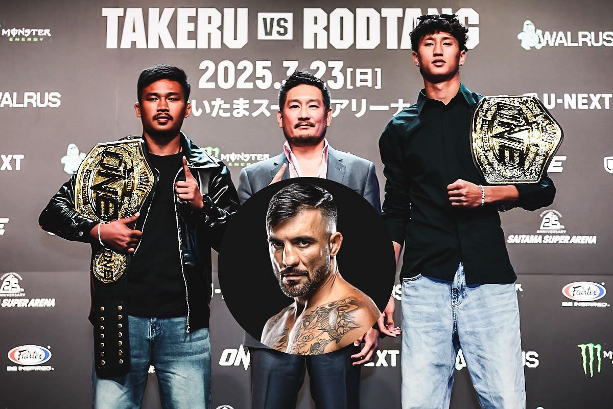 Denis Puric (middle) on Superlek vs Nabil Anane rematch | Photo by ONE Championship