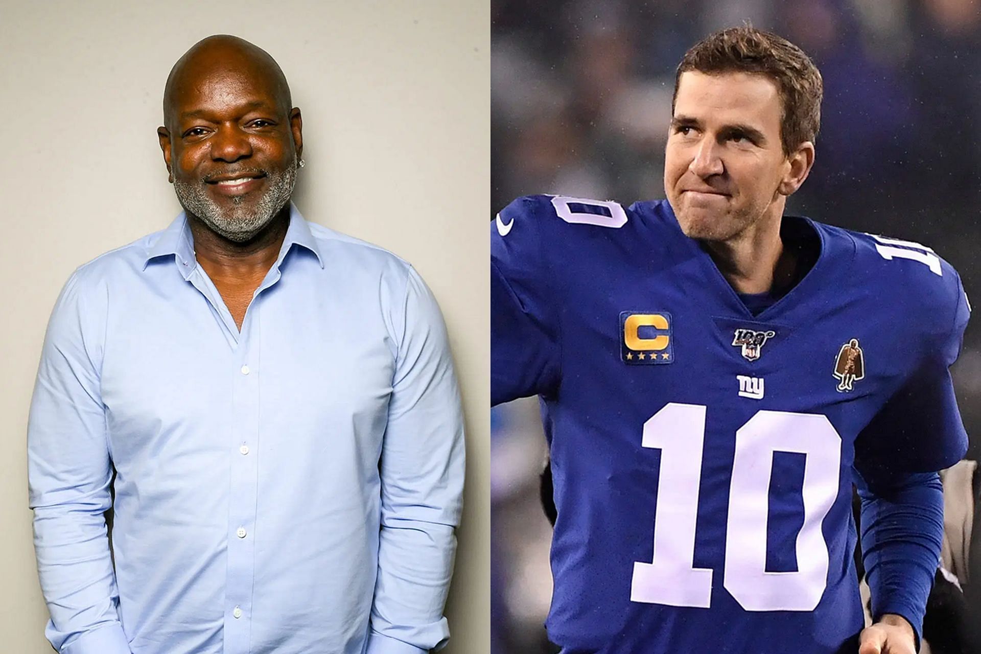 Emmitt Smith - L and Eli Manning - R (Collage Images Credit: IMAGN)