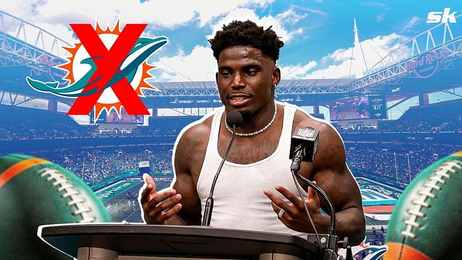 NFL insider drops blockbuster Tyreek Hill update as Dolphins plot 2025 rebuild