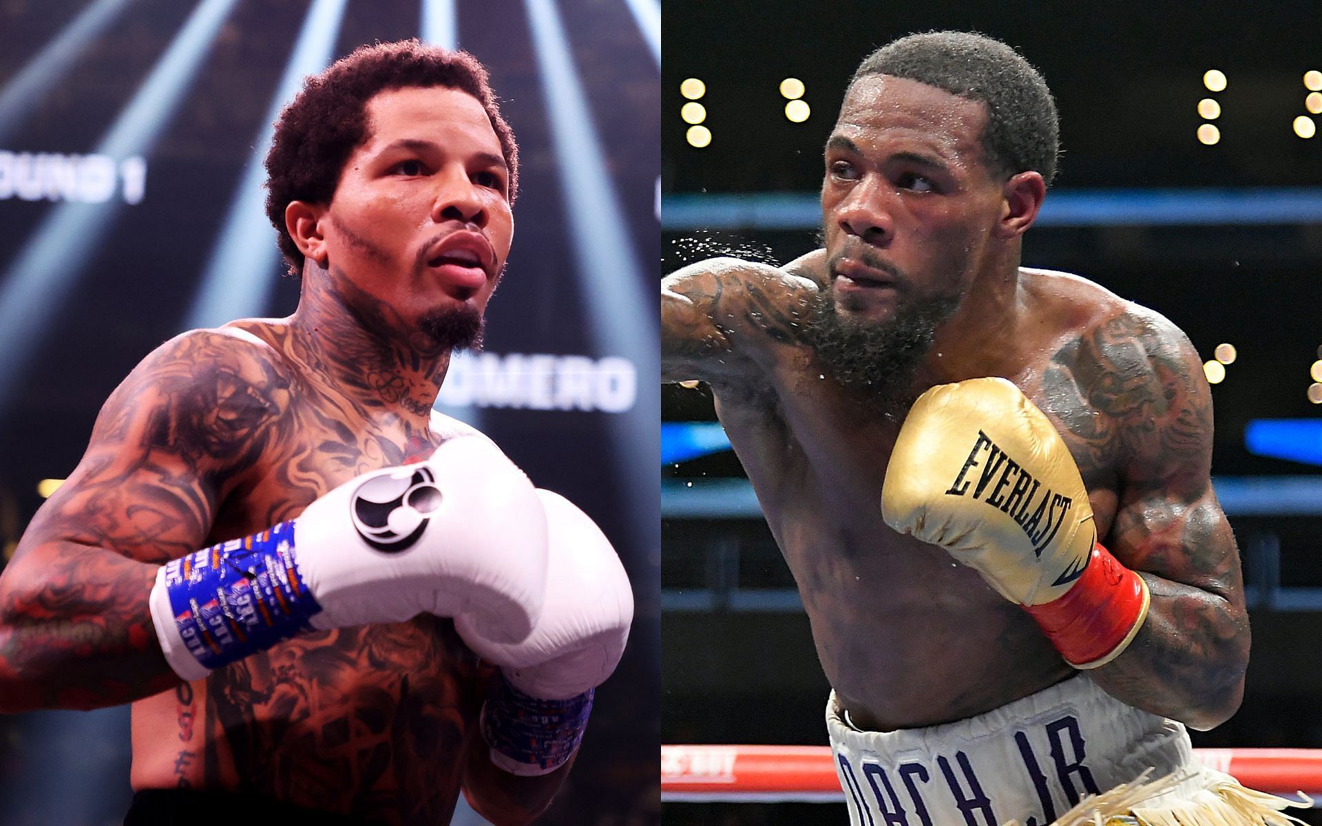 WBA lightweight kingpin Gervonta Davis (left) will take on WBA super featherweight titlist Lamont Roach Jr. (right) [Images courtesy: Getty Images]