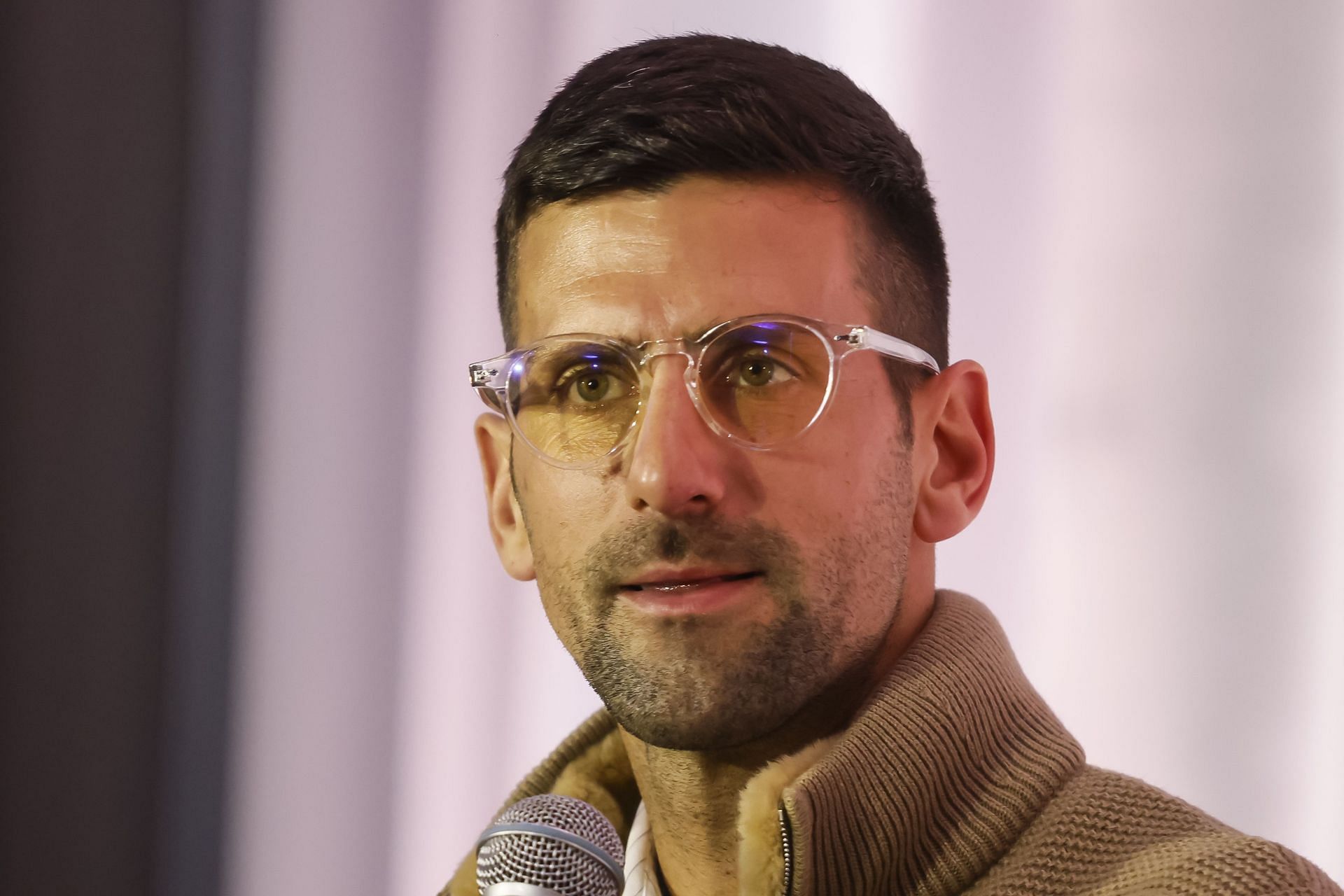 Novak Djokovic during Documentary Film Screening In Belgrade - Image Source: Getty