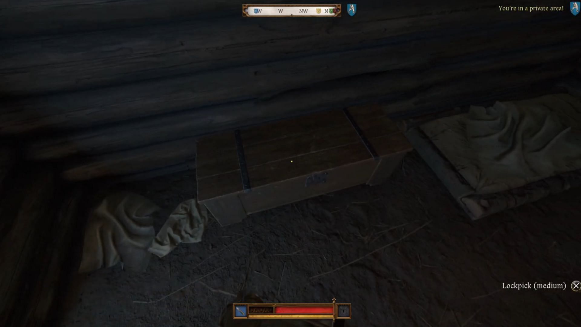 You can lockpick chests (Image via Warhorse Studios)