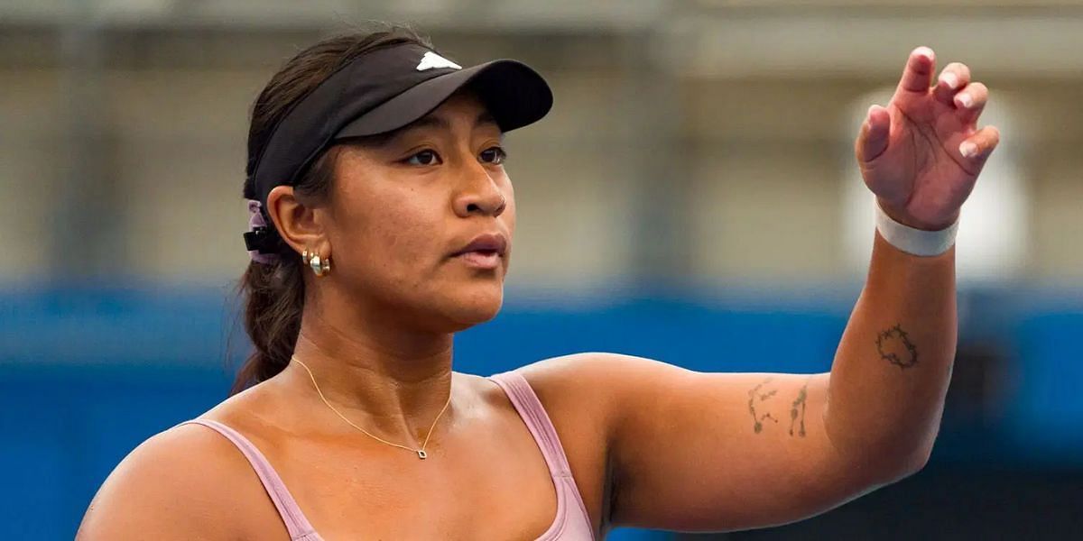 Destanee Aiava threw a chair at a wall in frustration after losing the final of a recent W75 tournament (Source: Getty)