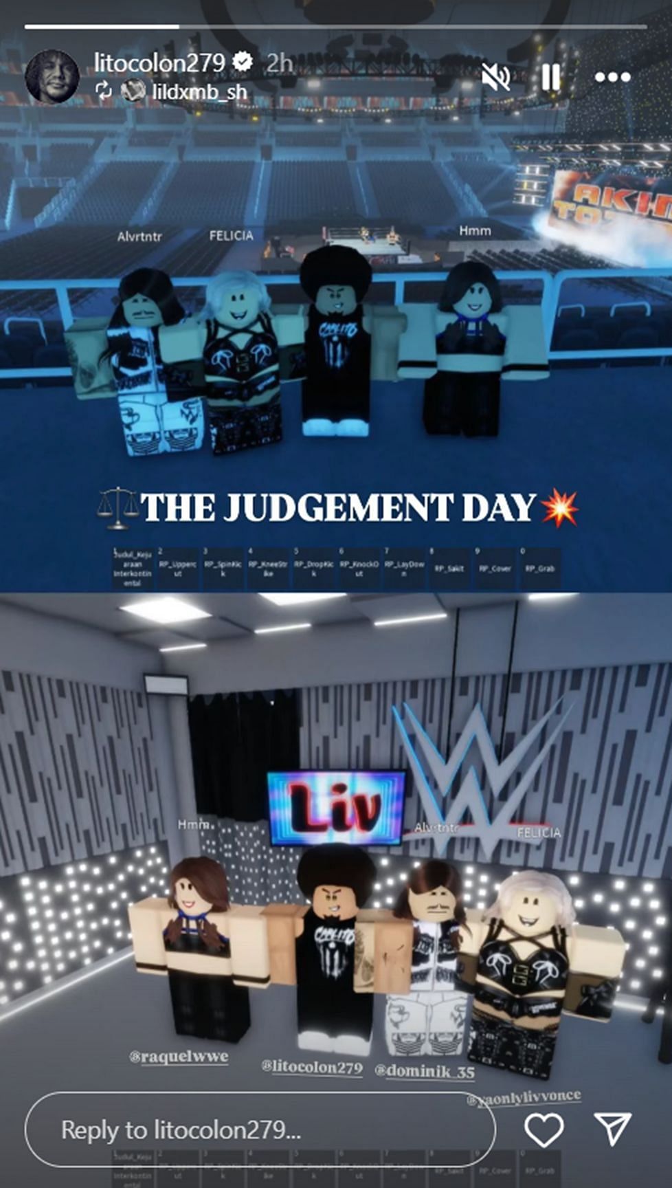Carlito could have dropped a hint [Image credit: Screengrab of Carlito&#039;s Instagram story]
