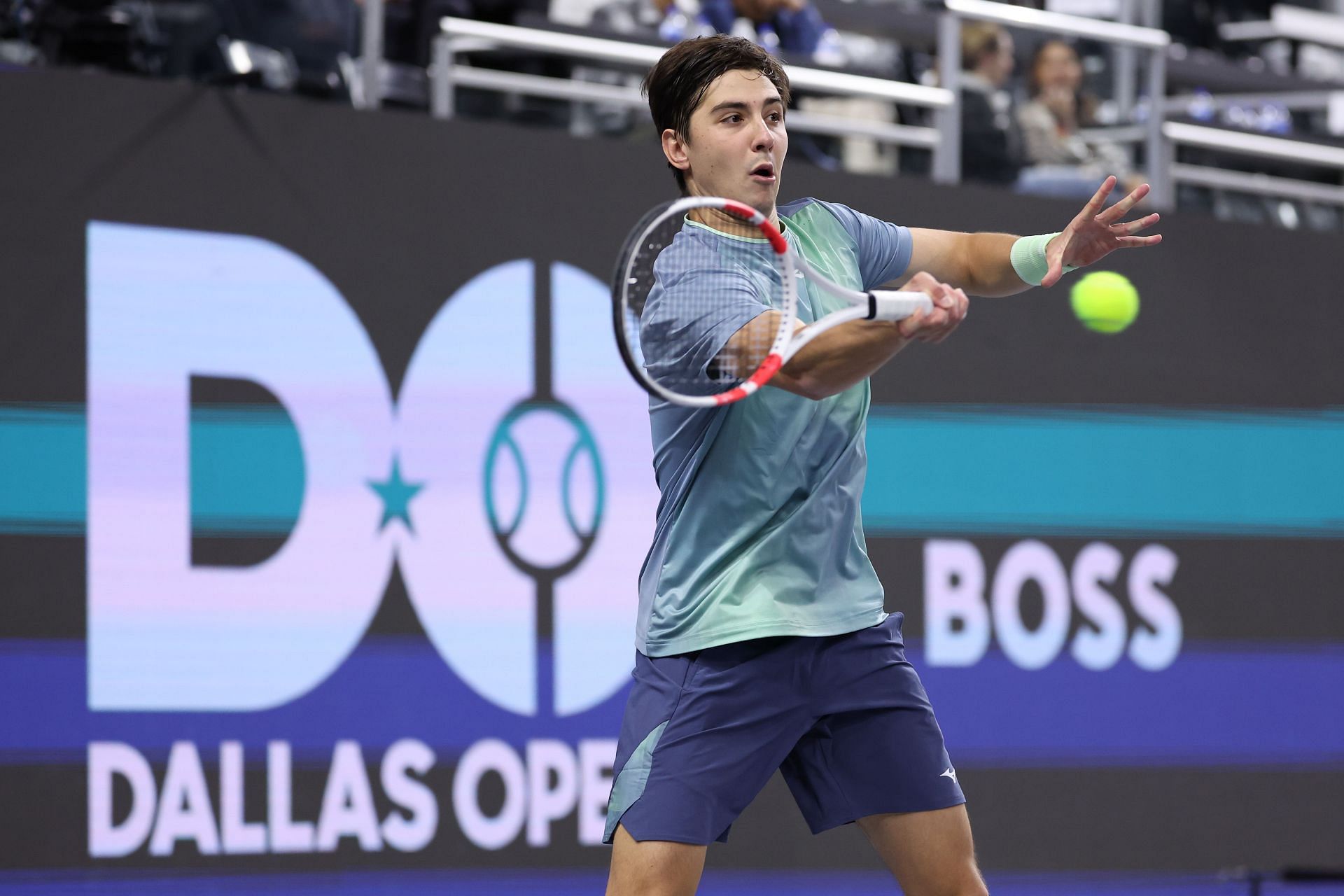 Alexander Shevchenko at the Dallas Open 2025. (Photo: Getty)