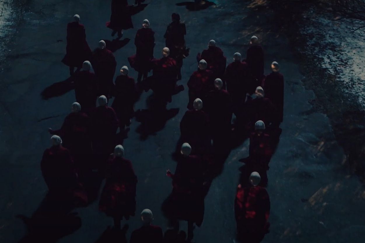 A still from The Handmaid&#039;s Tale season 6 (Image via Hulu)