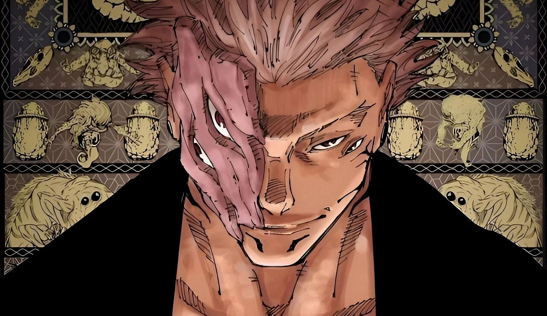 Sukuna in Jujutsu Kaisen (image via Shueisha)