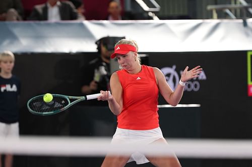 Clara Tauson at the Linz Open 2025. (Photo: Getty)