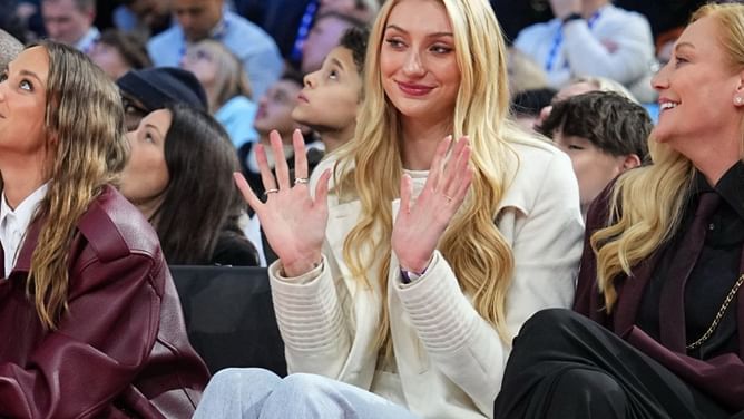 "They're kinda freaky" - Cameron Brink recalls her mom's bizarre explanation for Spurs Devin Vassell's 3-pt celebration at Paris game