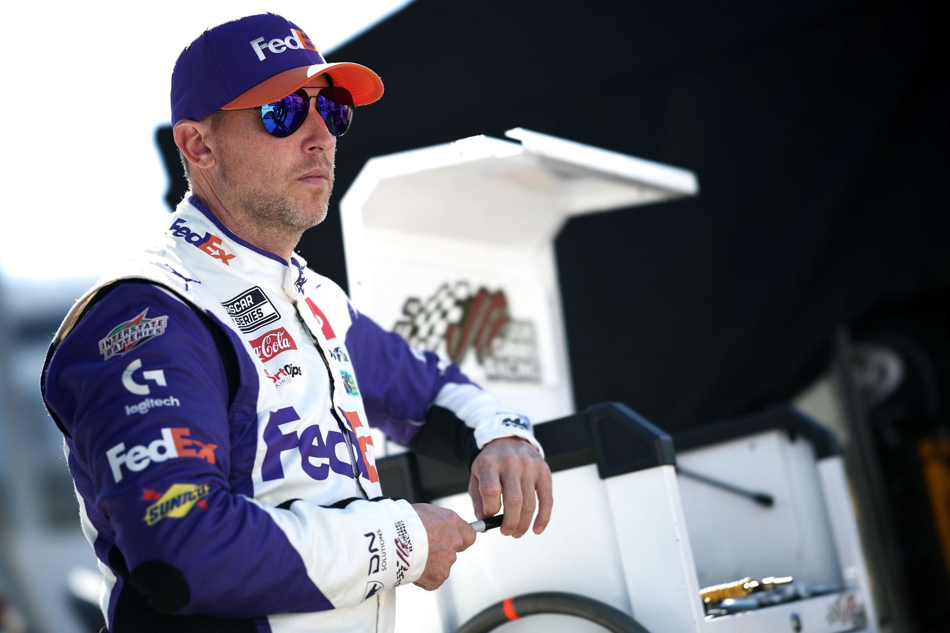 “Dale Jr. and Dale Earnhardt would have never survived”: Denny Hamlin makes bold claim amid NASCAR’s existing superspeedway package