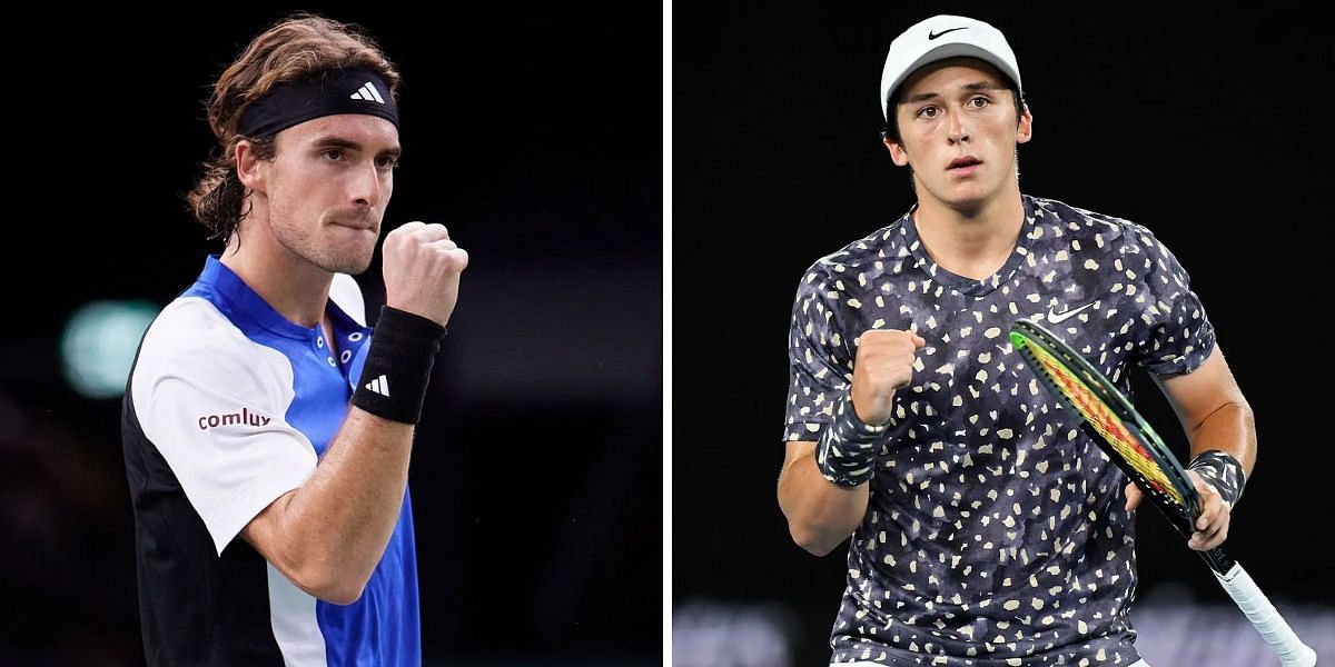 Stefanos Tsitsipas and Harold Mayot will meet for the first time.