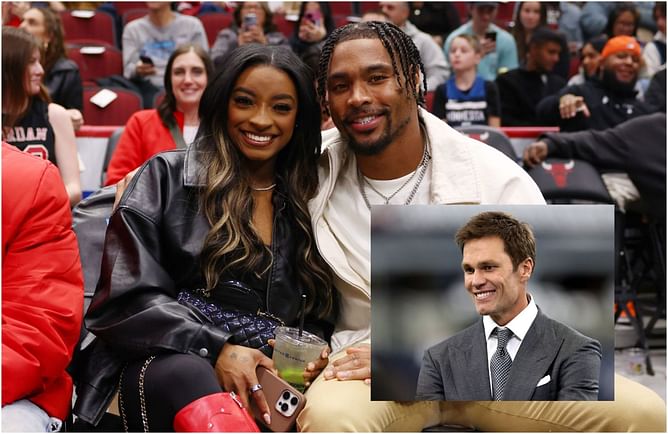 Tom Brady drops 1-word reaction as Simone Biles partners with Religion of Sports